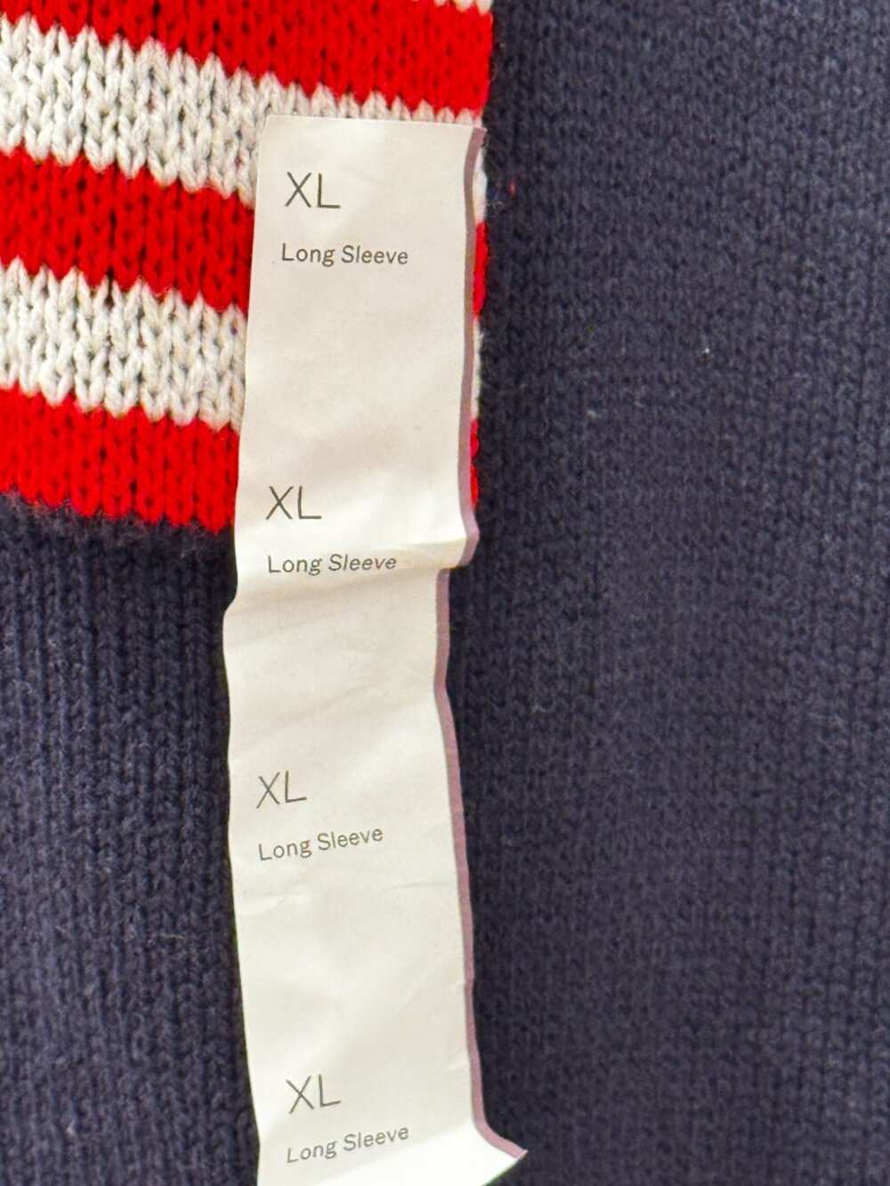 Wild Fable American Flag Knit Pullover Sweater Size XL NWOT - Picture 7 of 16